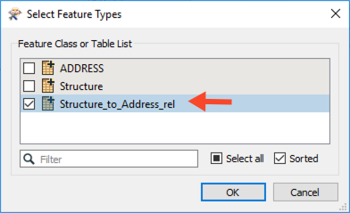 only select Structure_to_Address_rel