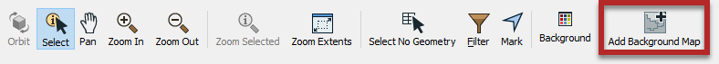 The Add Background Map button