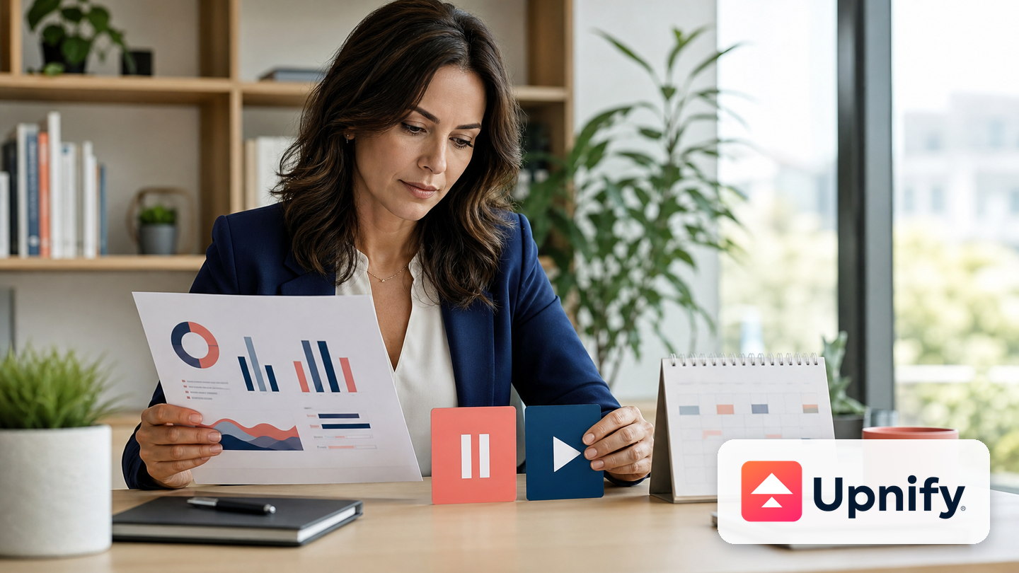Responsável analisa resultados e decide pausar ou reativar um envio