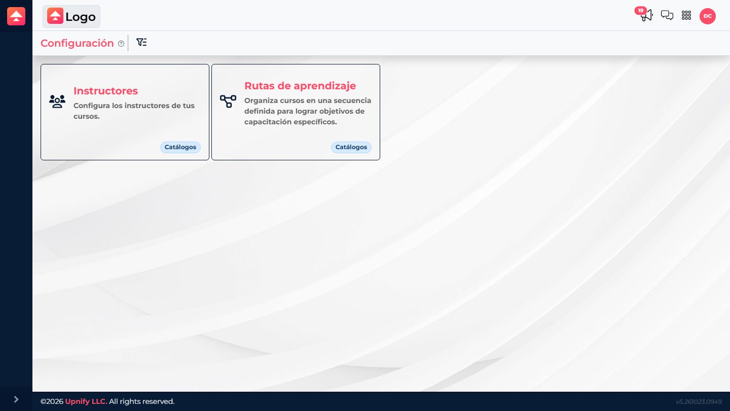 Train \u2014 capacite e avalie as pessoas en Upnify Suite