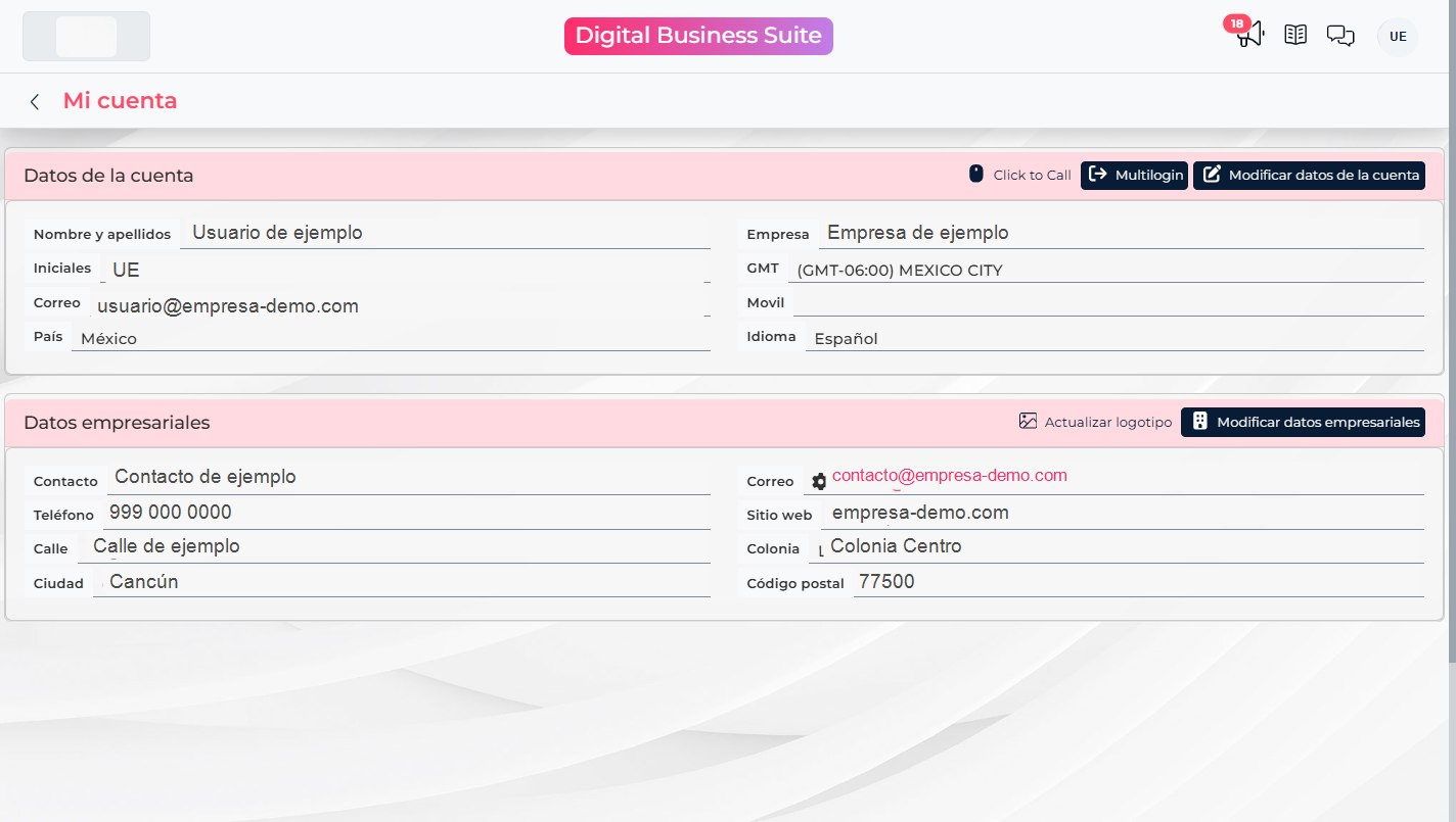 My Account screen with the Multilogin option visible.