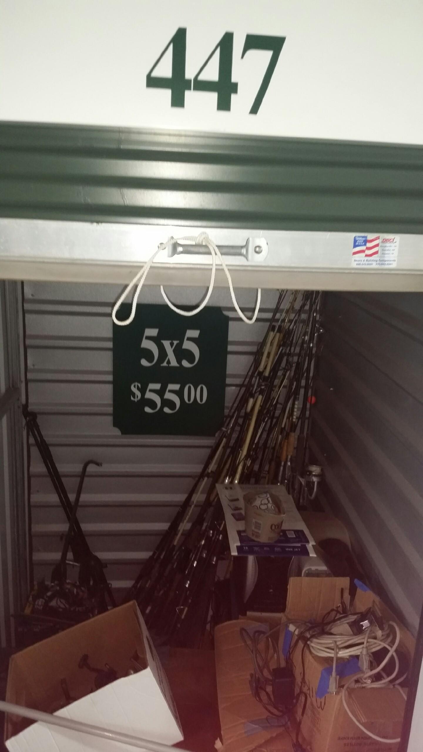 Storage auction 1073 at AAA Storage Depot