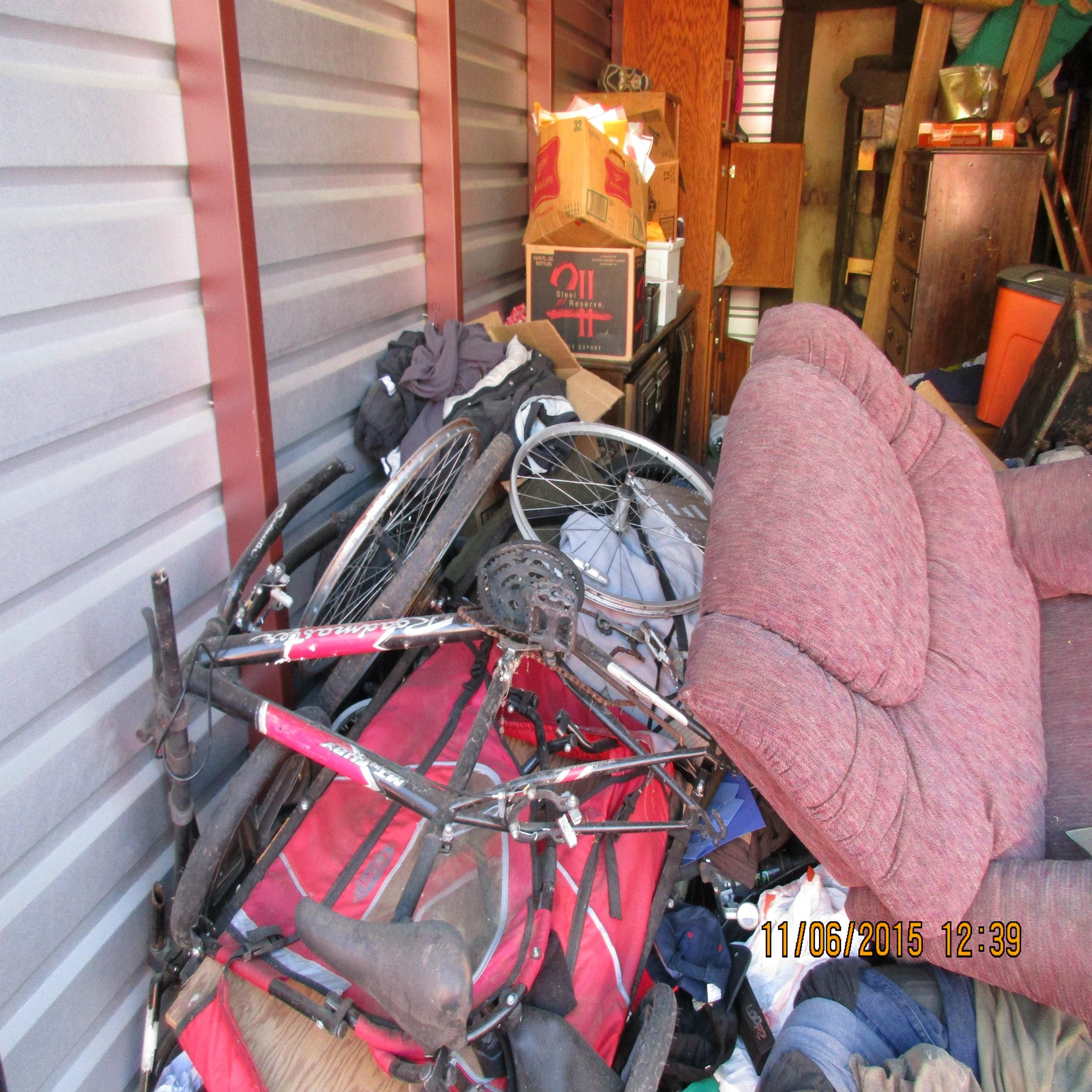 Storage auction 1307 at Cascade Self Storage