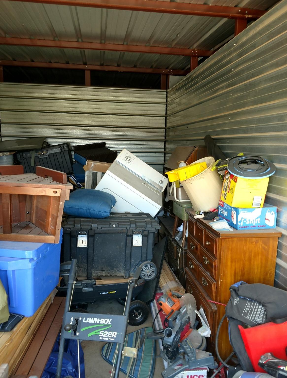 Storage auction 5603 at Triple C MiniStorage