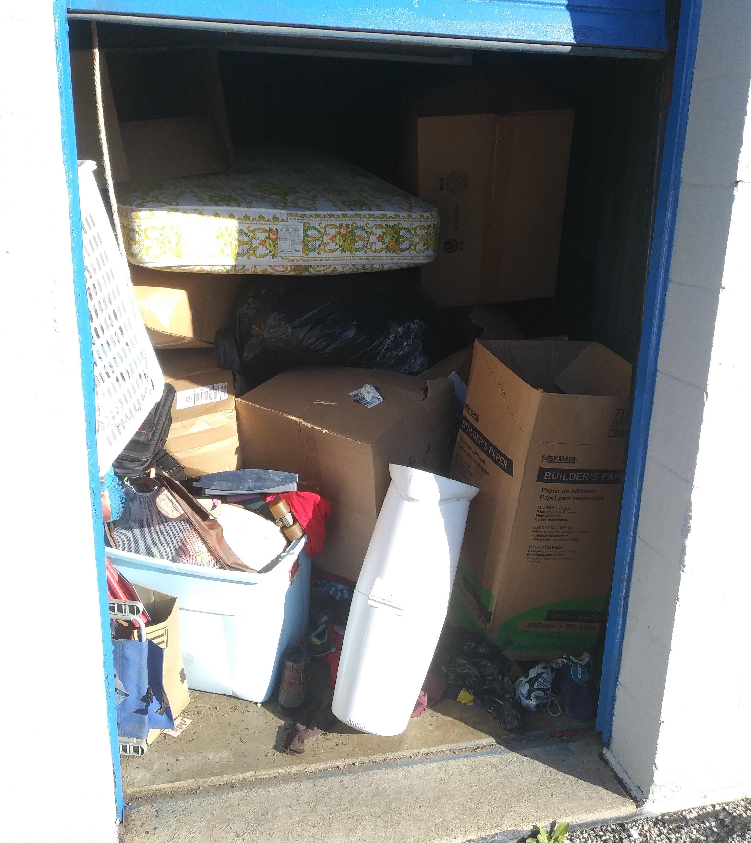 Storage auction 6961 at A mini Self Storage