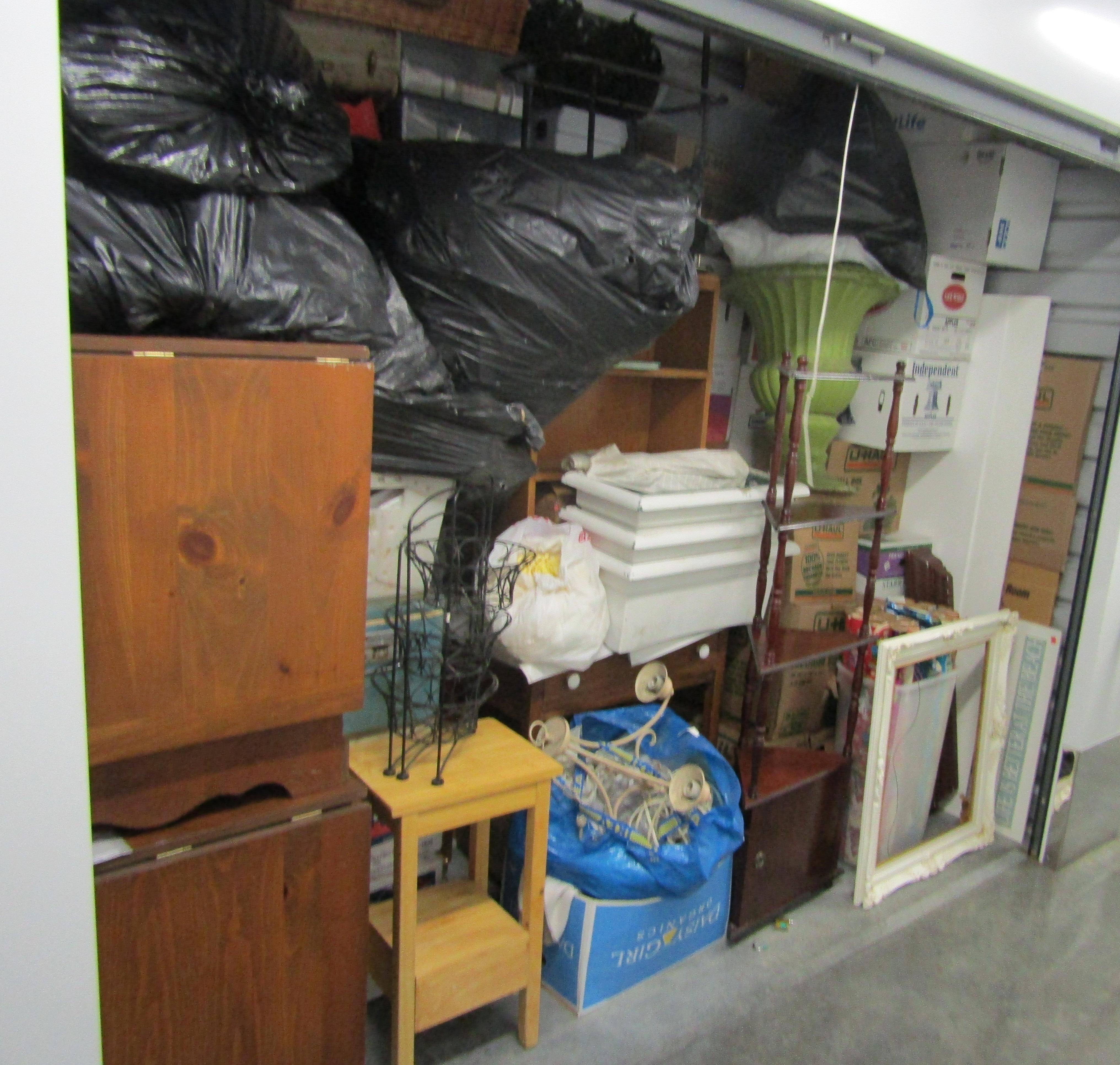 Storage auction 8763 at Hollywood Storage Center