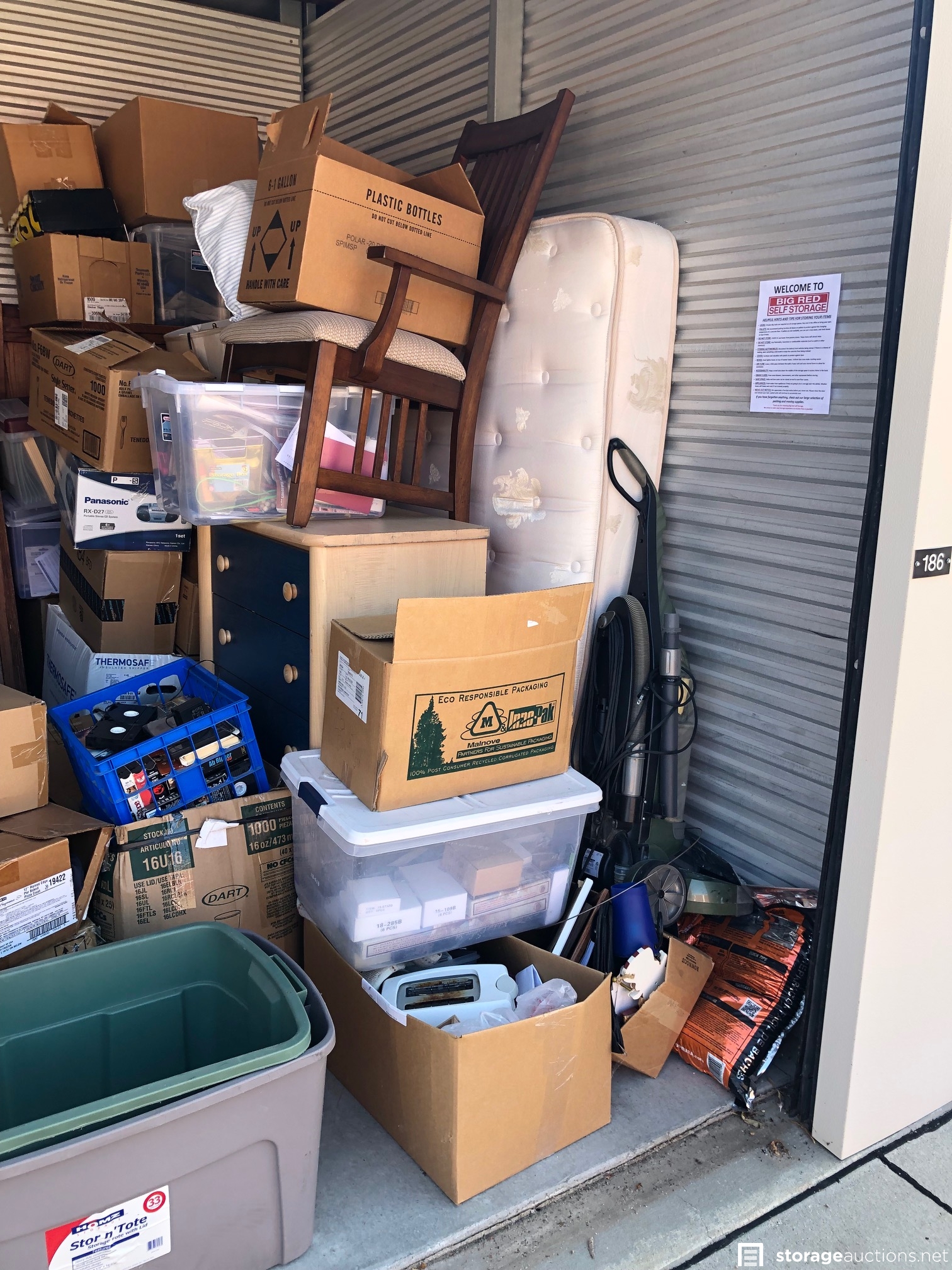 Storage auction 11313 at Big Red Self Storage Maximum