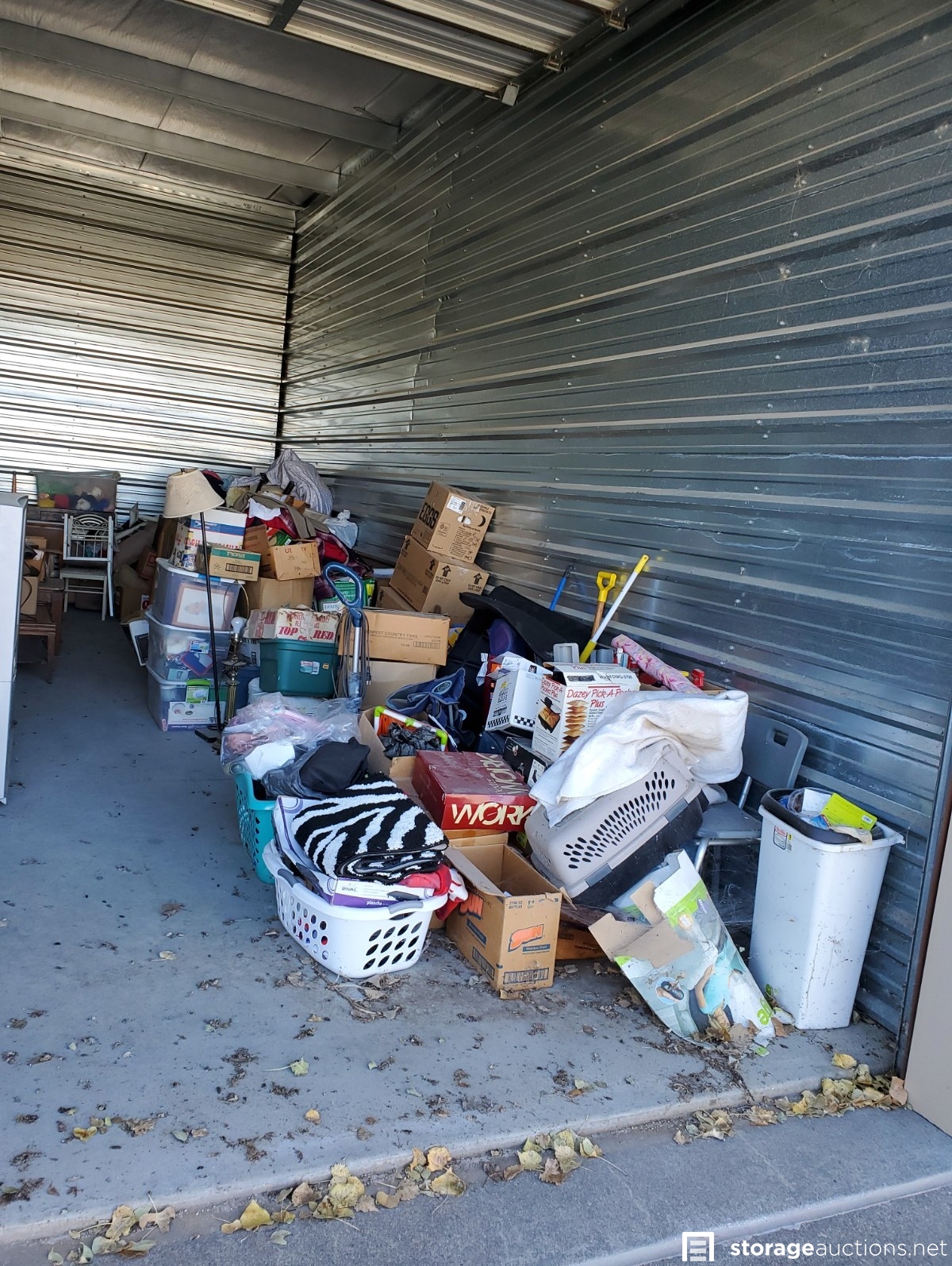 Storage auction 12245 at Triple C MiniStorage