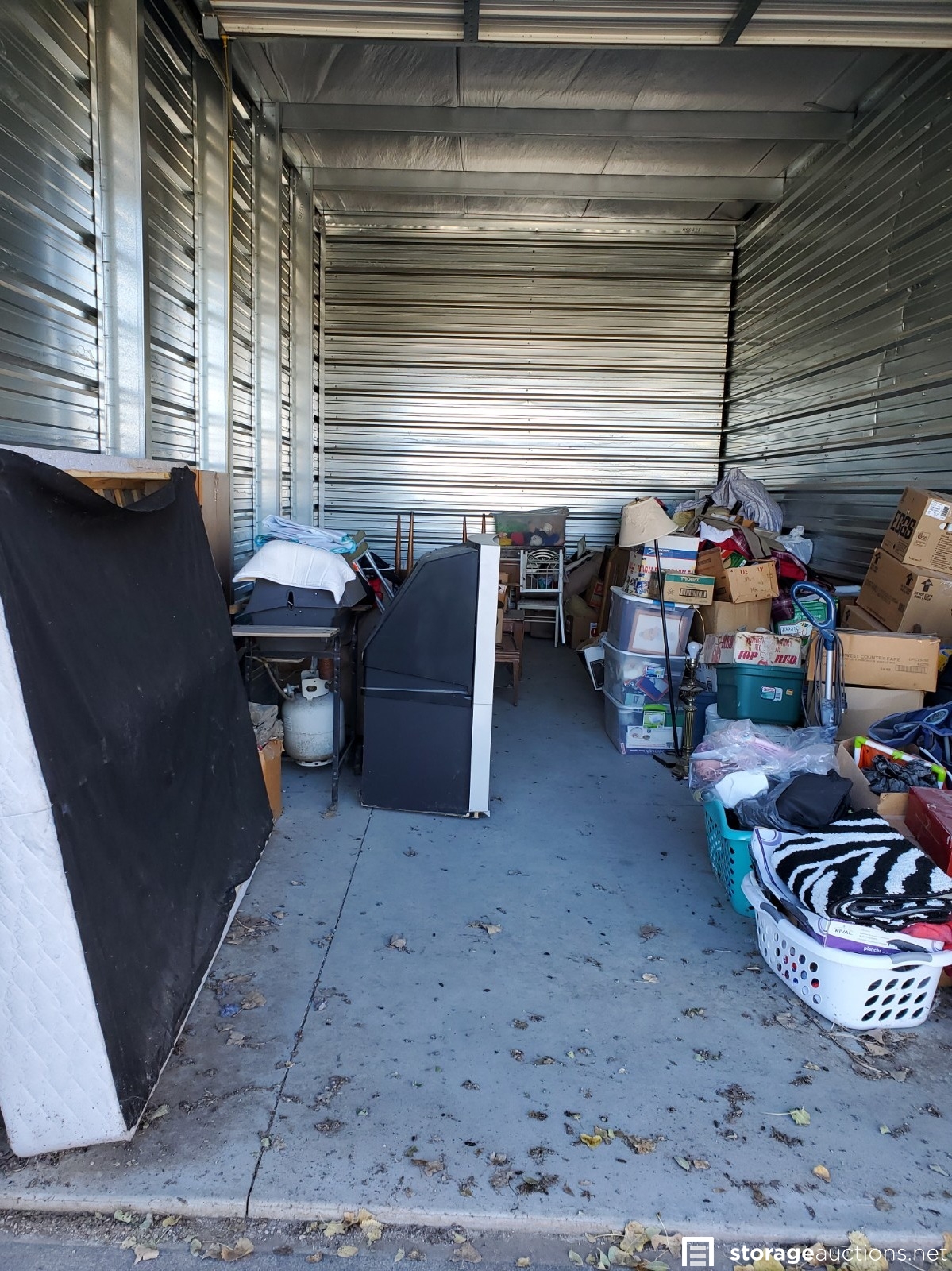 Storage auction 12245 at Triple C MiniStorage