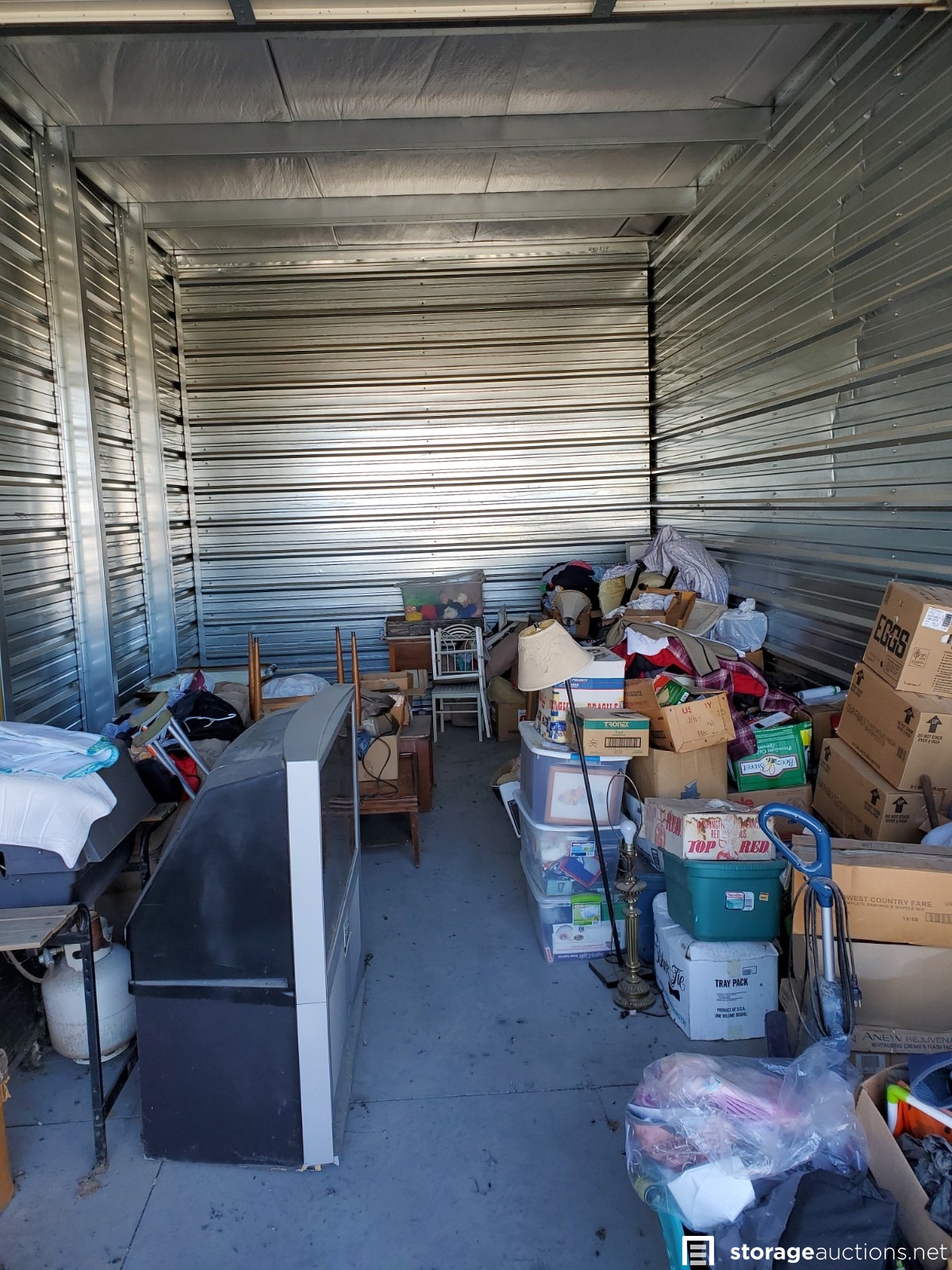 Storage auction 12245 at Triple C MiniStorage