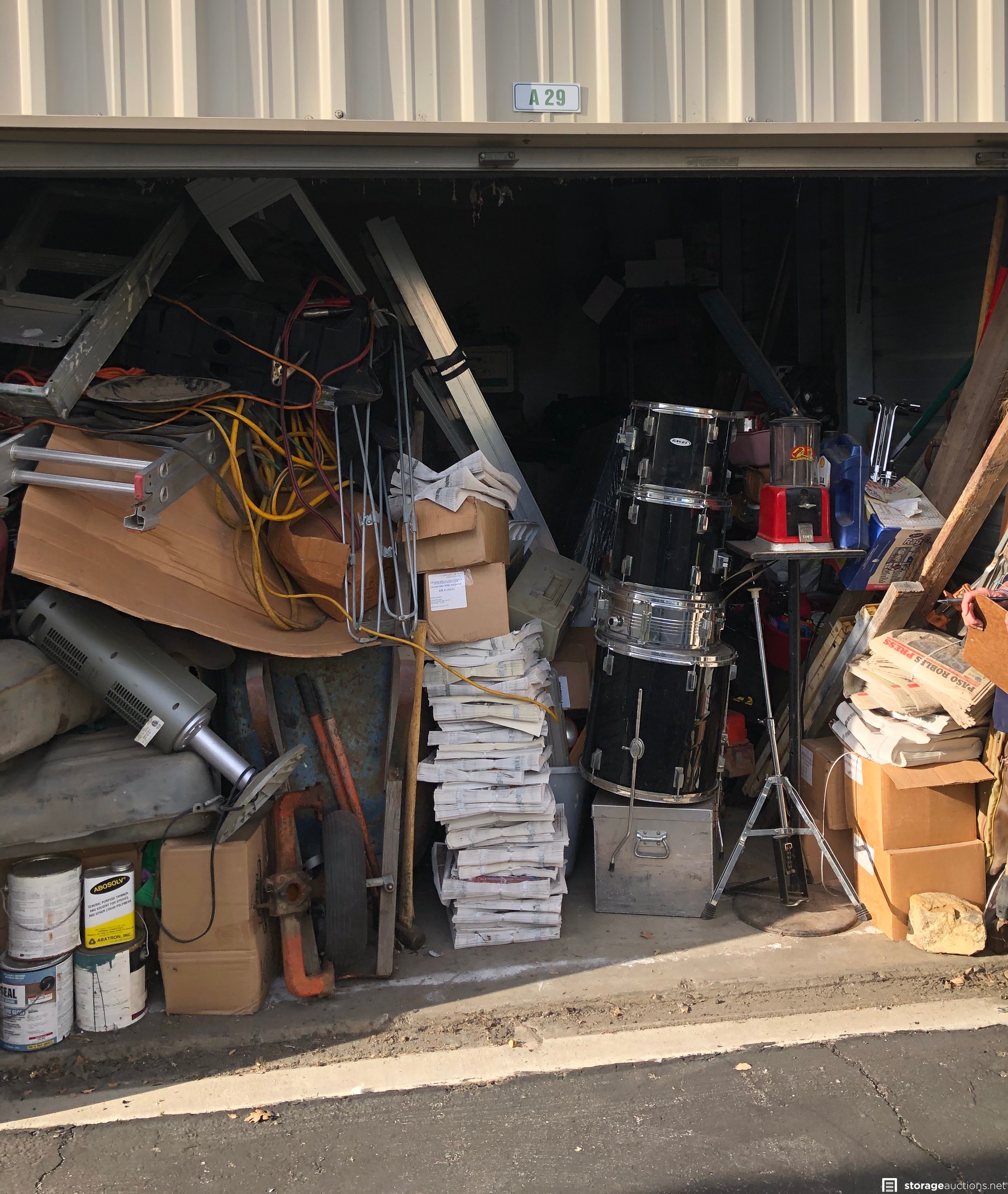 Storage auction 12462 at Downtown Mini Storage