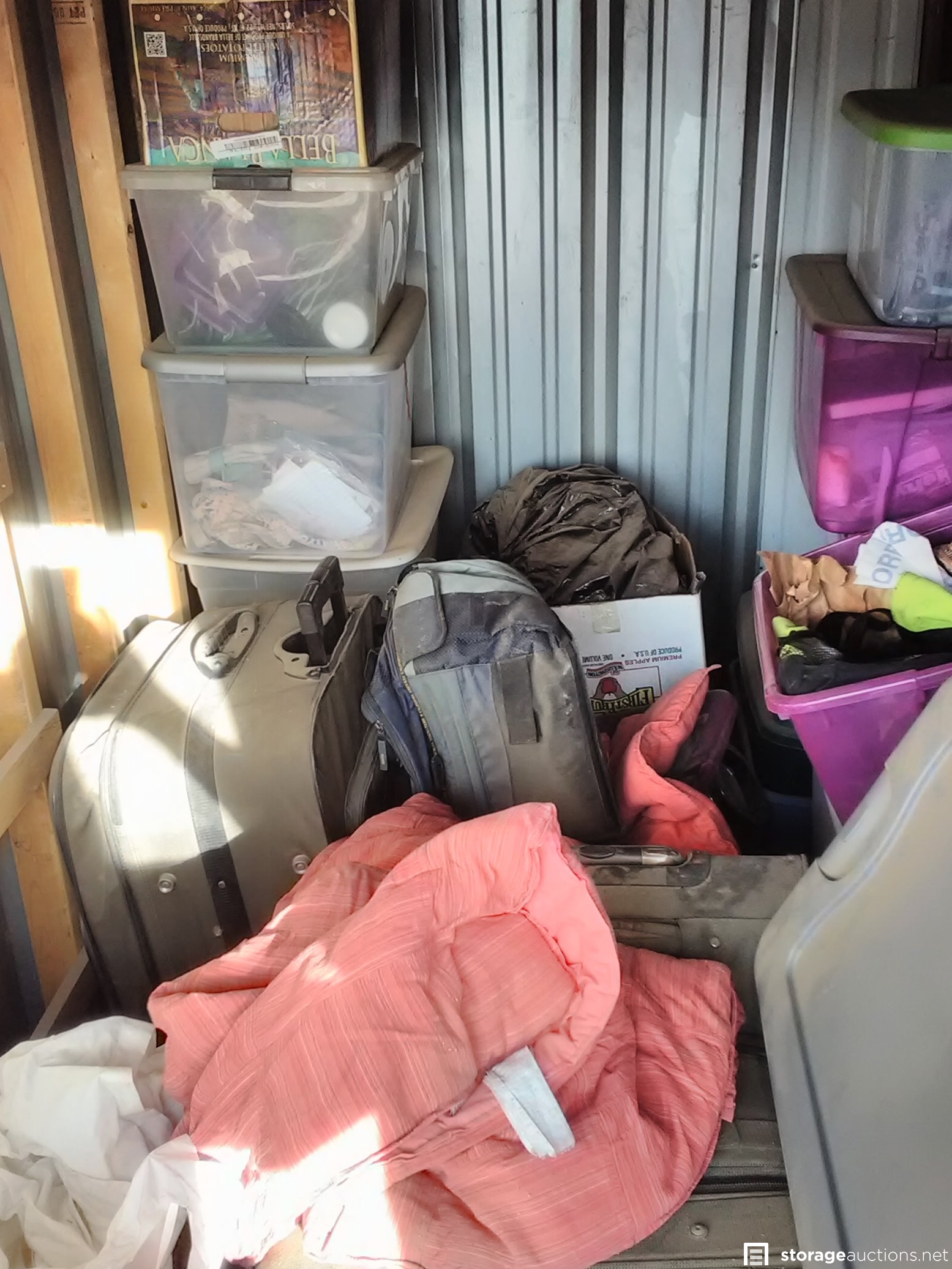 Storage auction 14357 at Mojave Storage