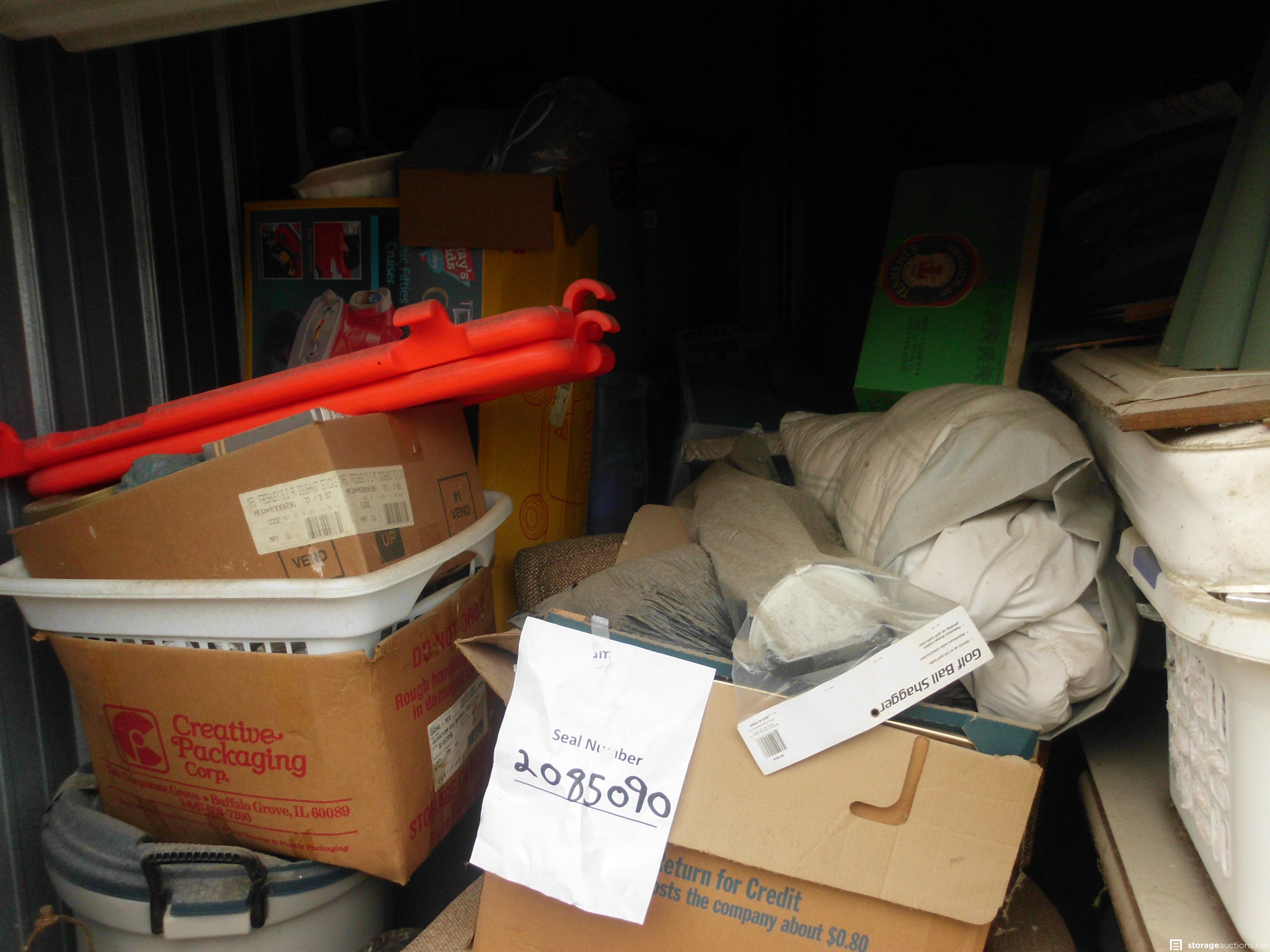 Storage auction 14496 at Eminence Self Storage