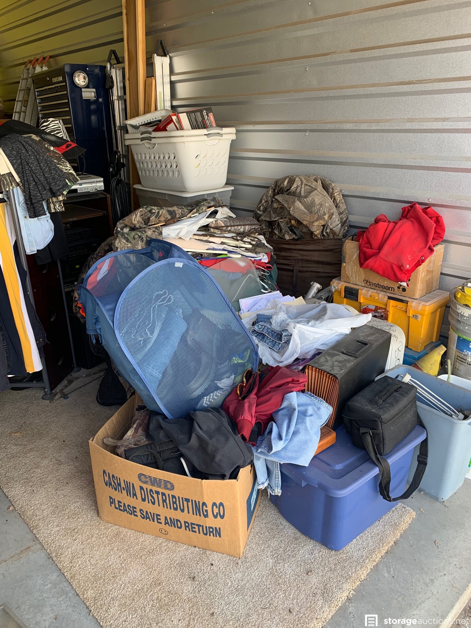 Storage auction 15891 at Big Red Self Storage Central