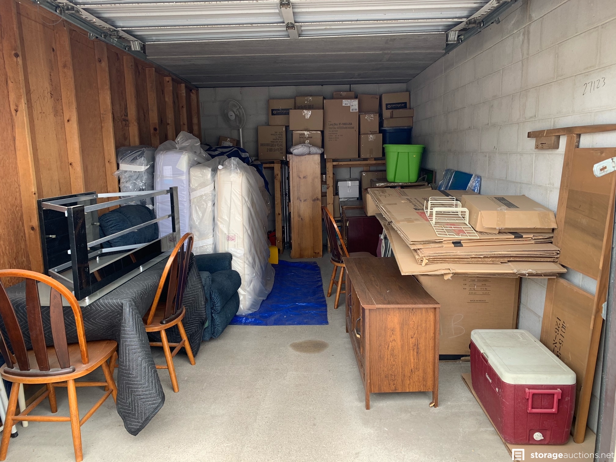 Storage auction 20003 at Big Red Self Storage Central