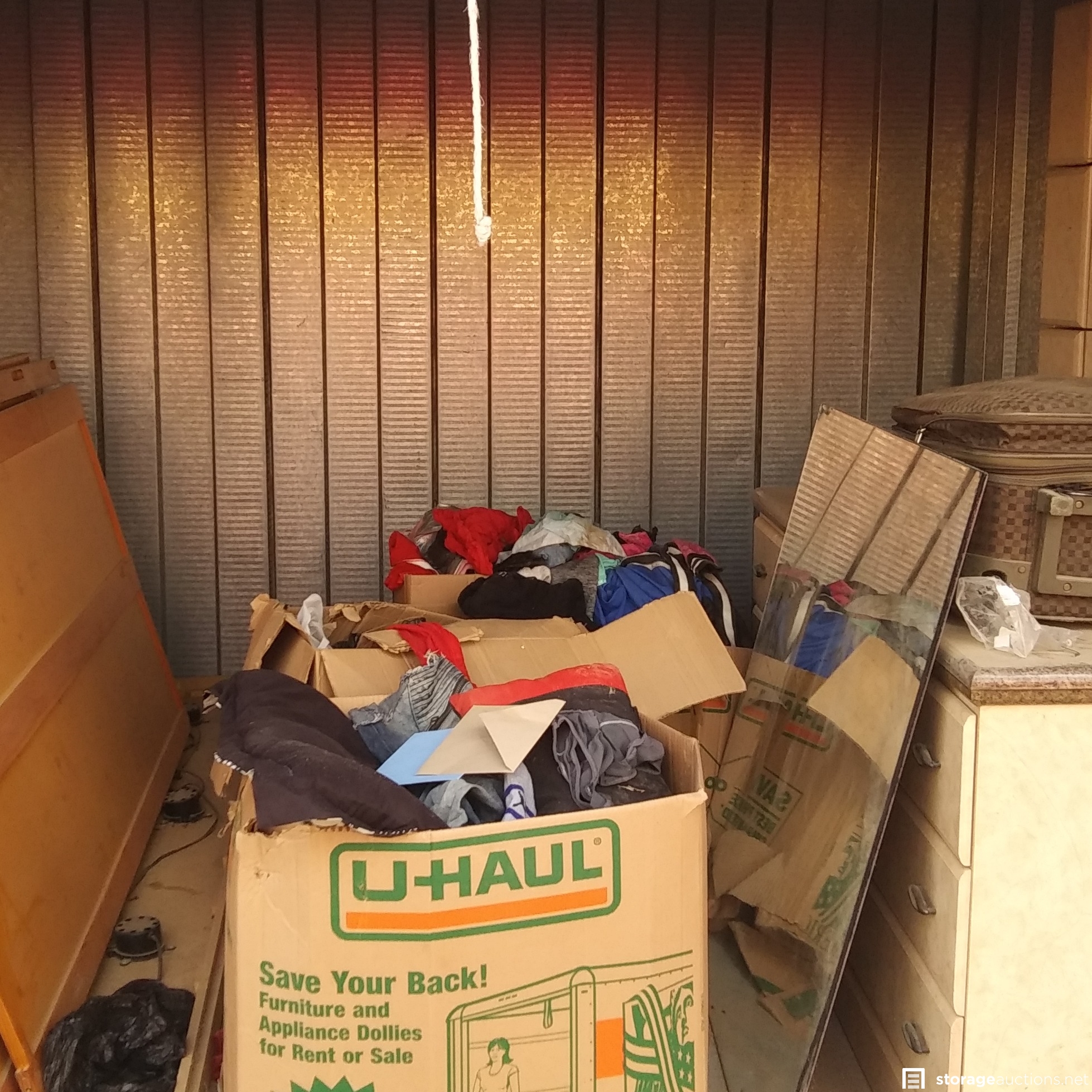 Storage auction 20634 at Mojave Storage