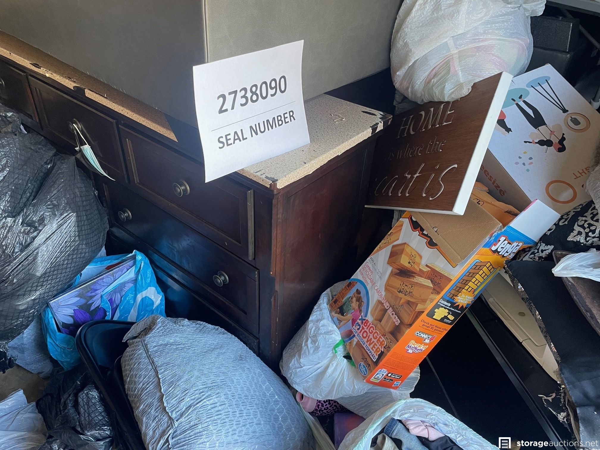 Storage auction 33895 at Store Here Self Storage