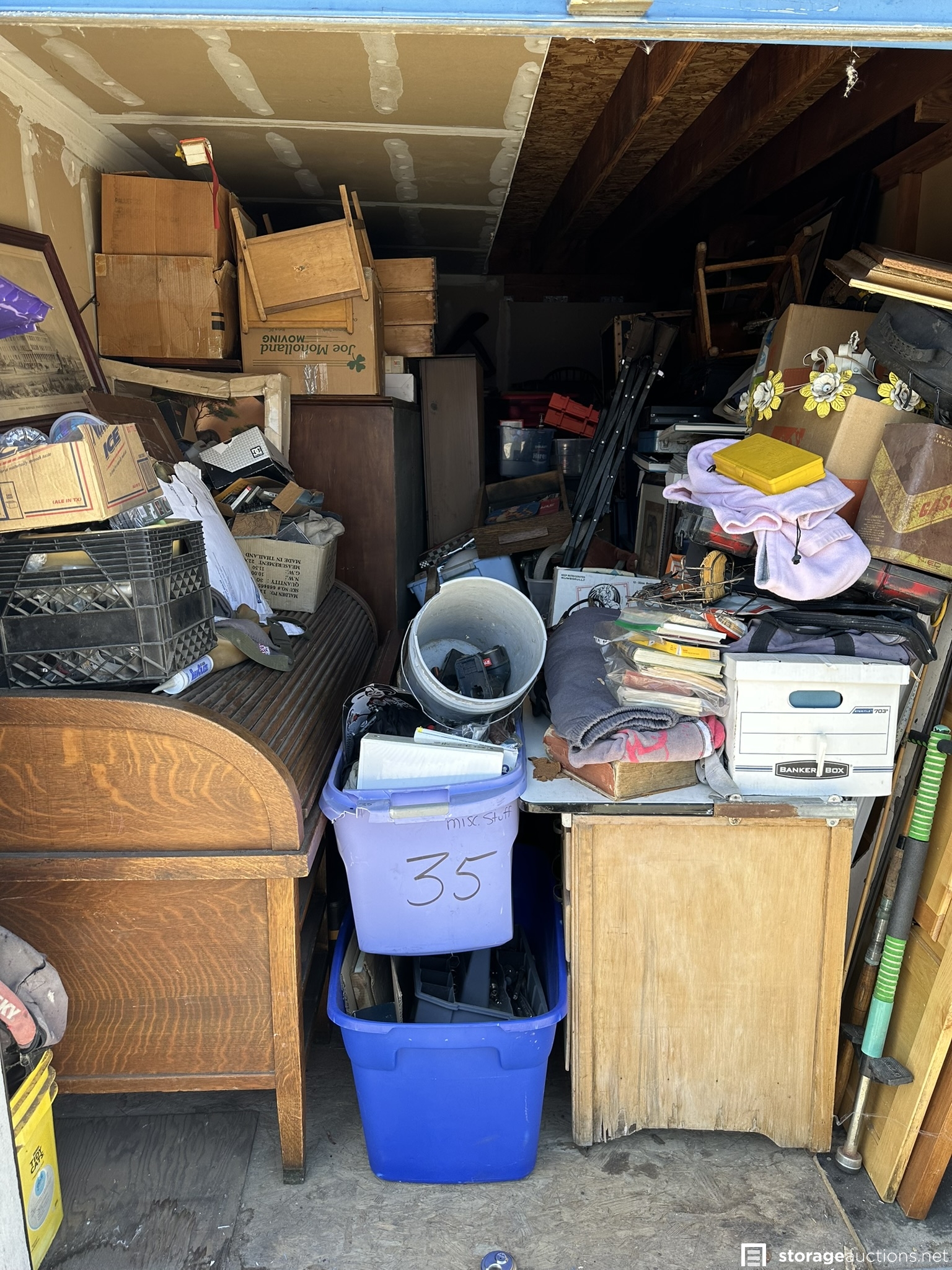 Storage auction 35339 at AAmerican Self Storage El Cajon