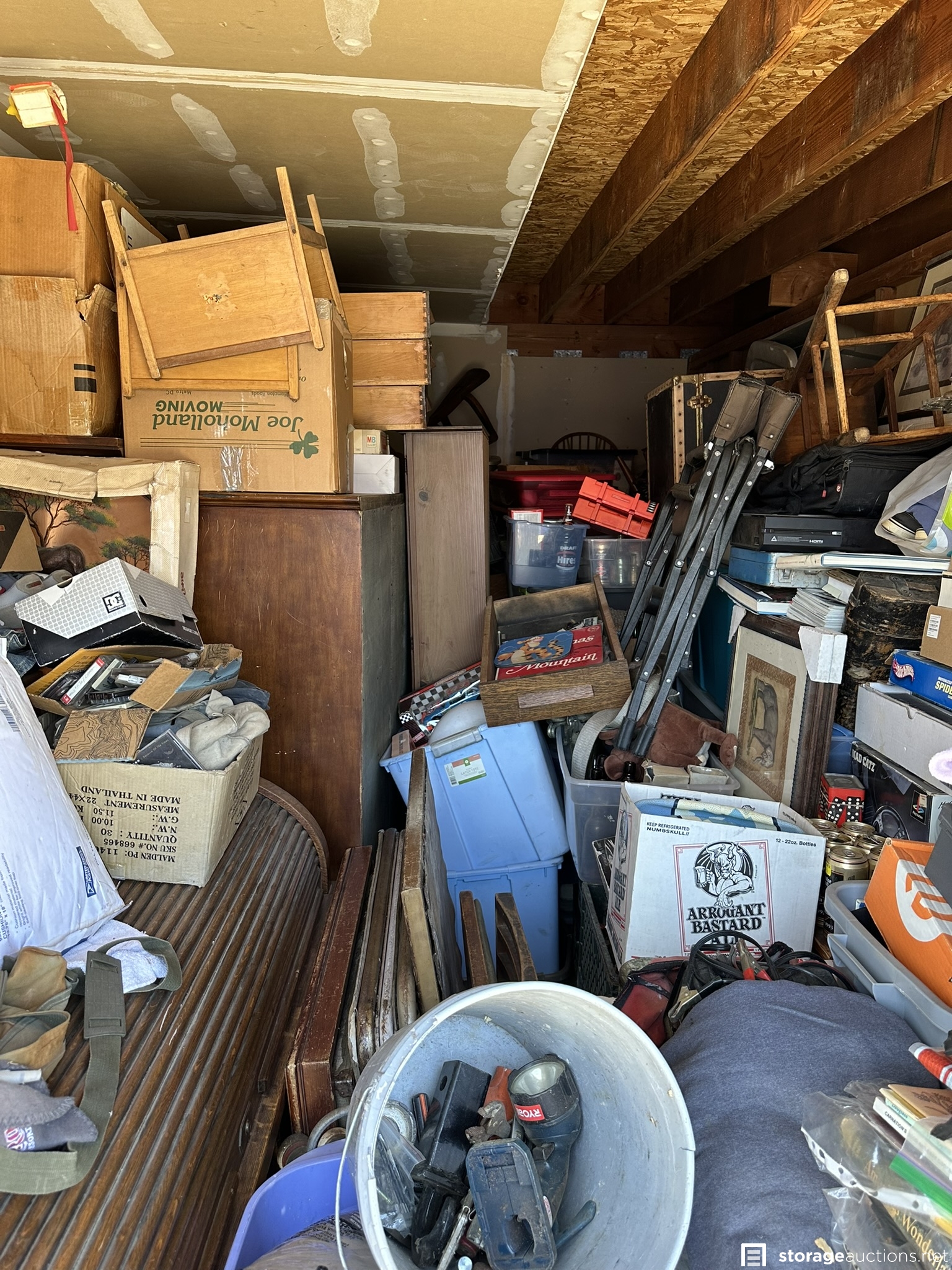 Storage auction 35339 at AAmerican Self Storage El Cajon