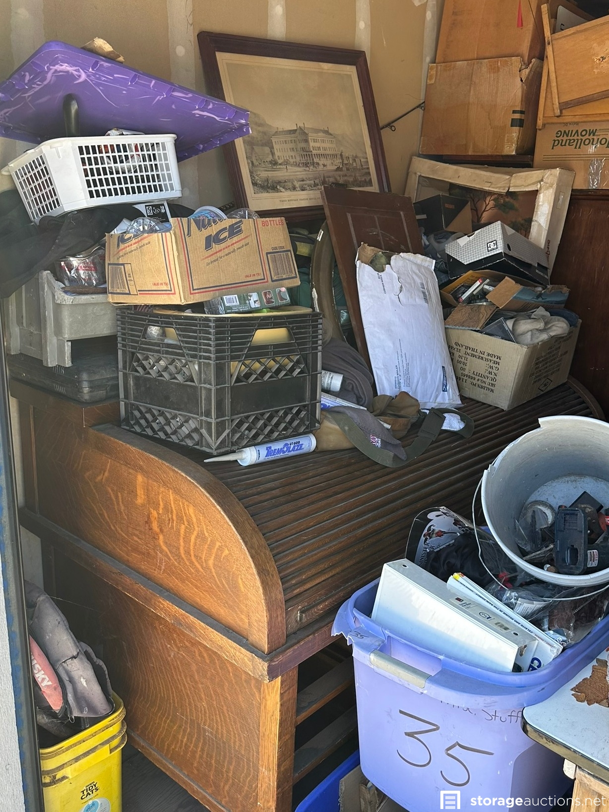 Storage auction 35339 at AAmerican Self Storage El Cajon