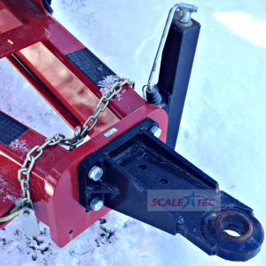 Please confirm that your existing hitch bracket bolts on to the front plate of the "A Frame" of the cart with four bolts.