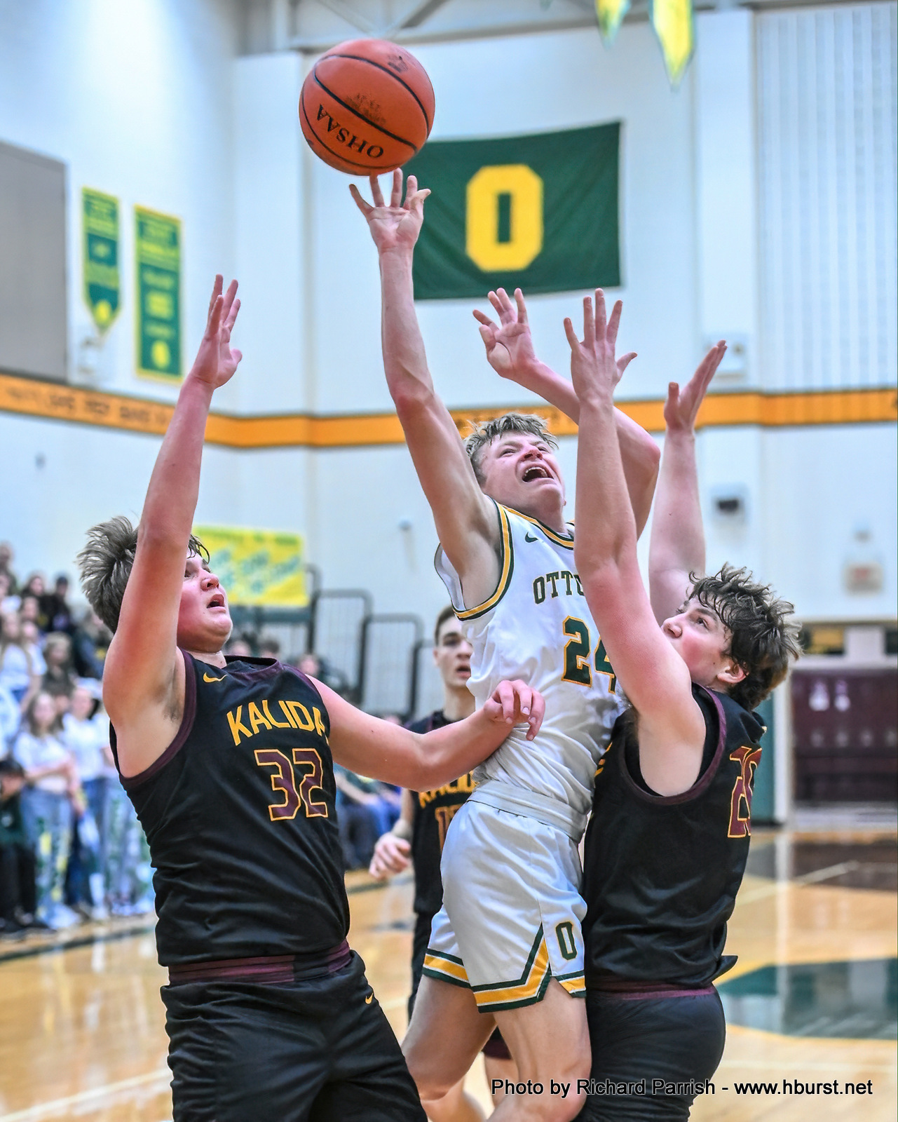 The Ottoville Big Green defeat the Kalida Wildcats 51 to 27 ScoreStream