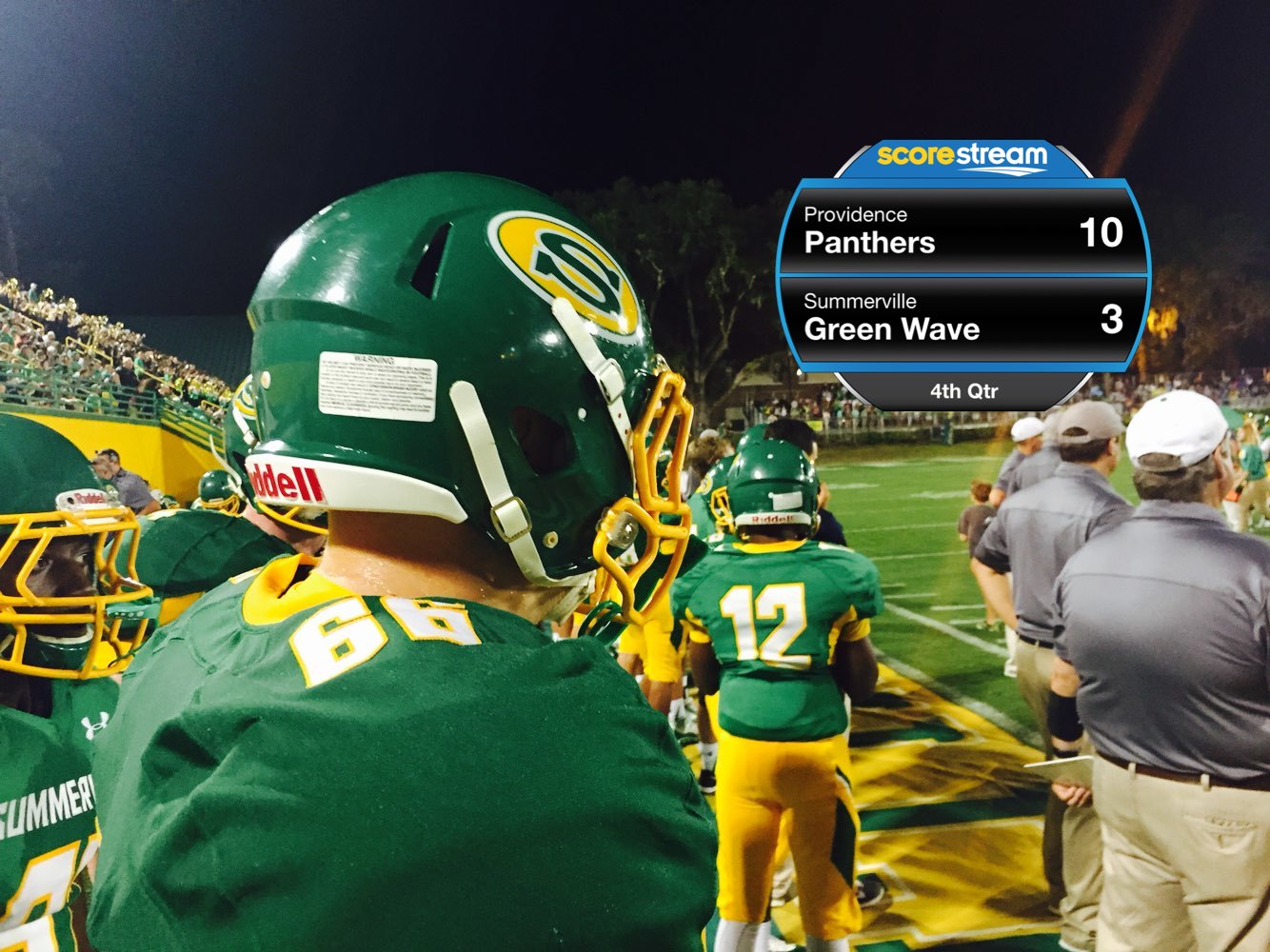 The Providence Panthers defeat the Summerville Green Wave 10 to 9