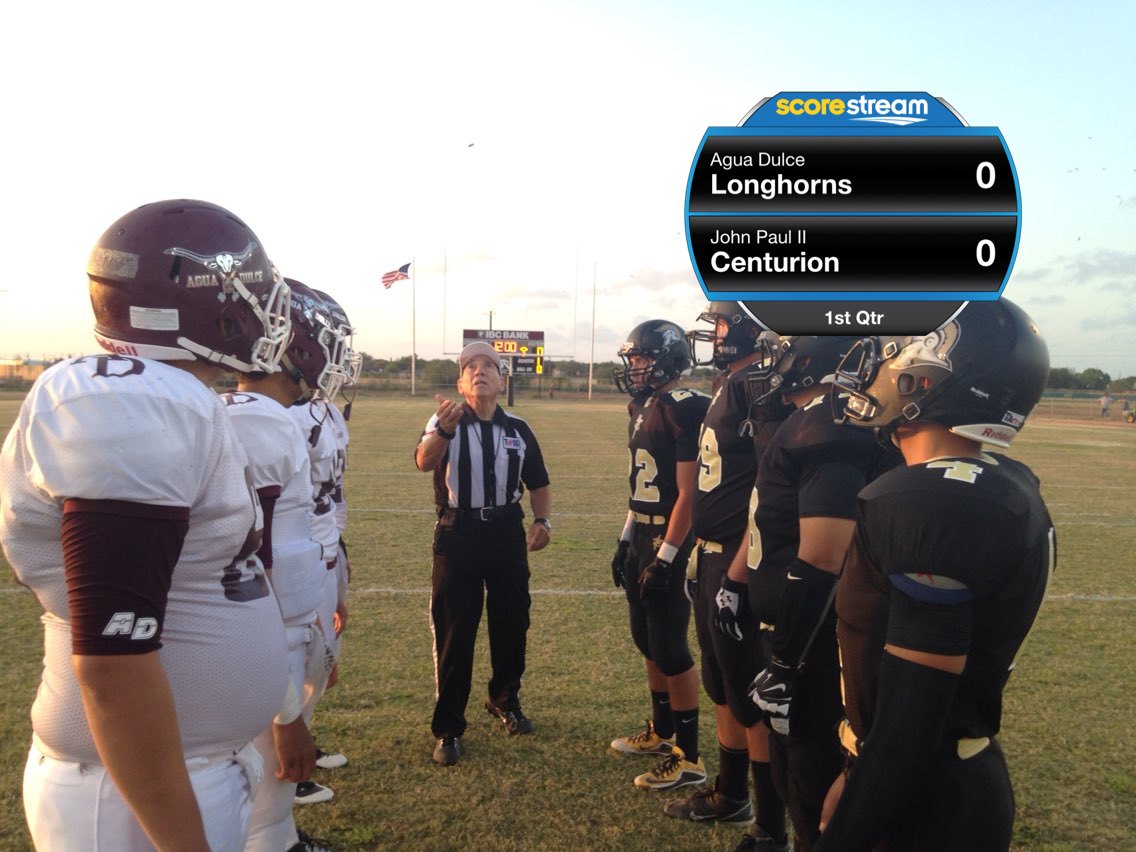 The St. John Paul II Centurions defeat the Agua Dulce Longhorns 26 to