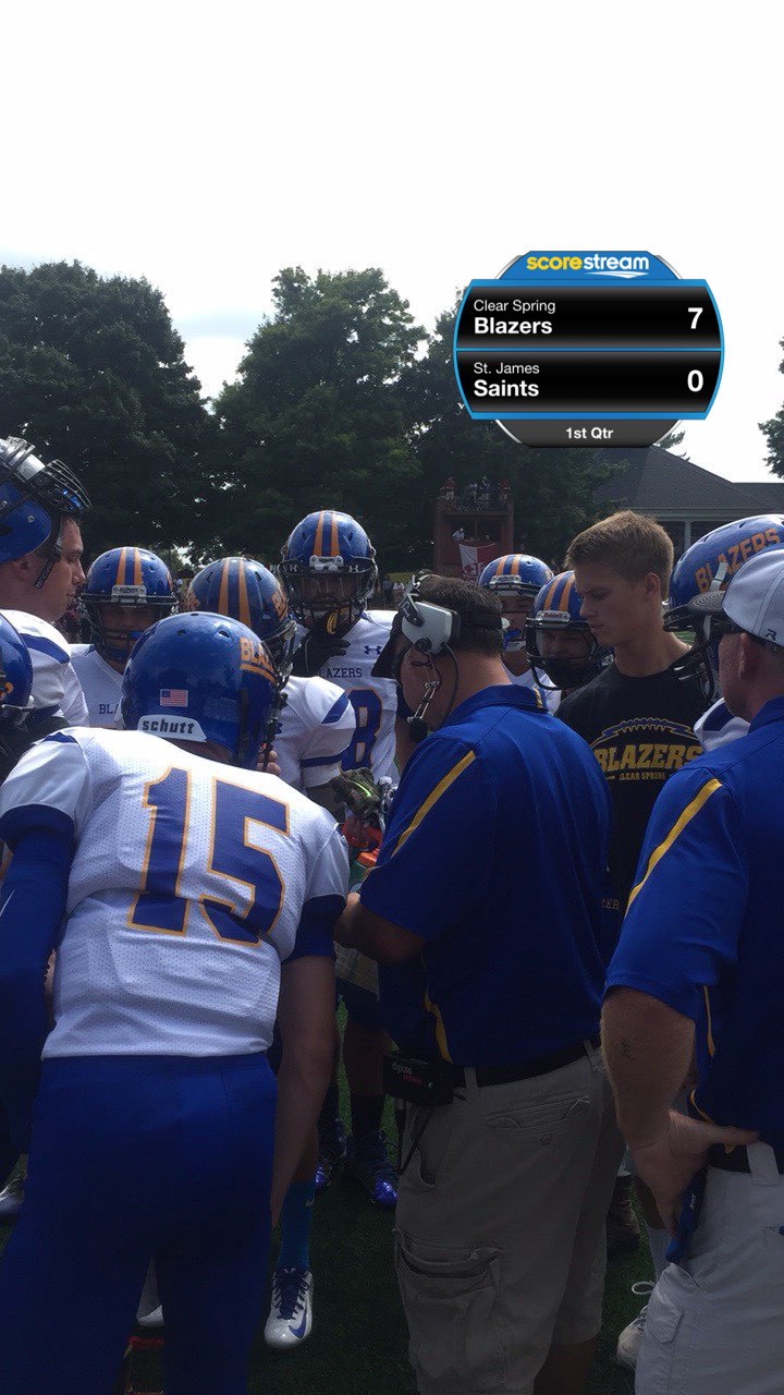The Clear Spring Blazers defeat the St James Saints 41 to 34 ScoreStream