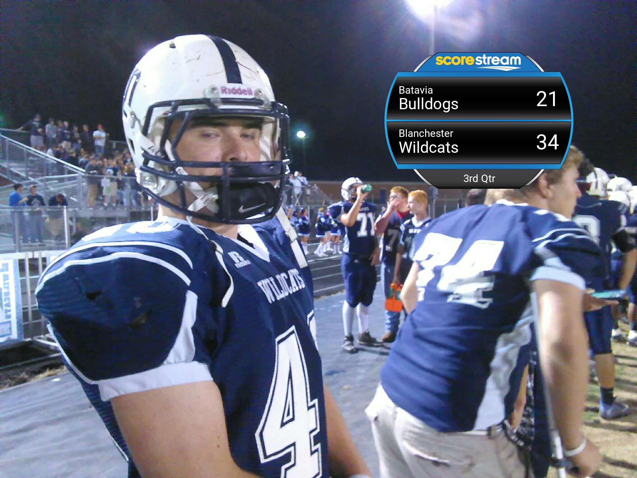 The Blanchester Wildcats defeat the Batavia Bulldogs 41 to 21 ScoreStream