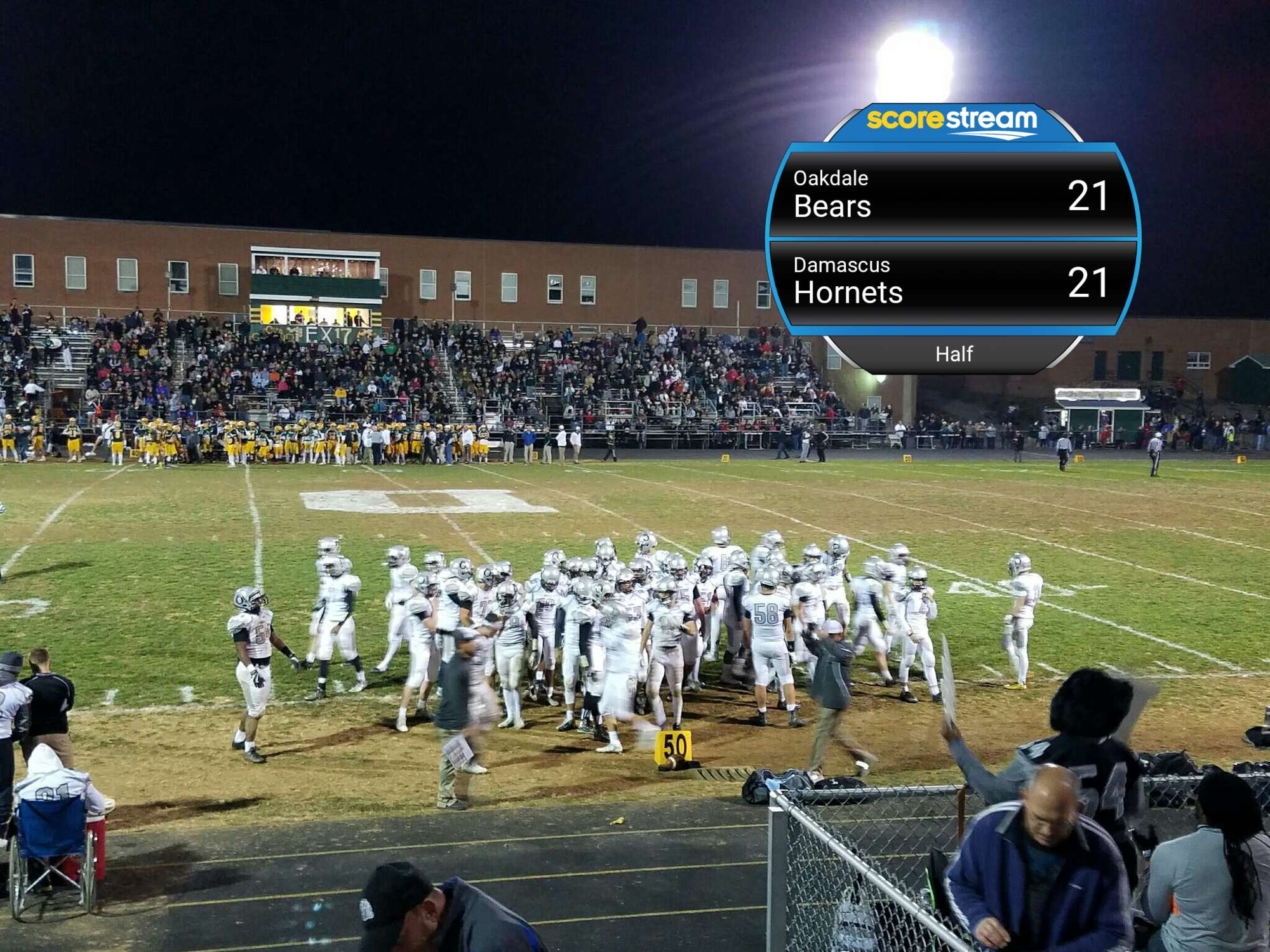 The Damascus defeat the Oakdale Bears 42 to 21 ScoreStream