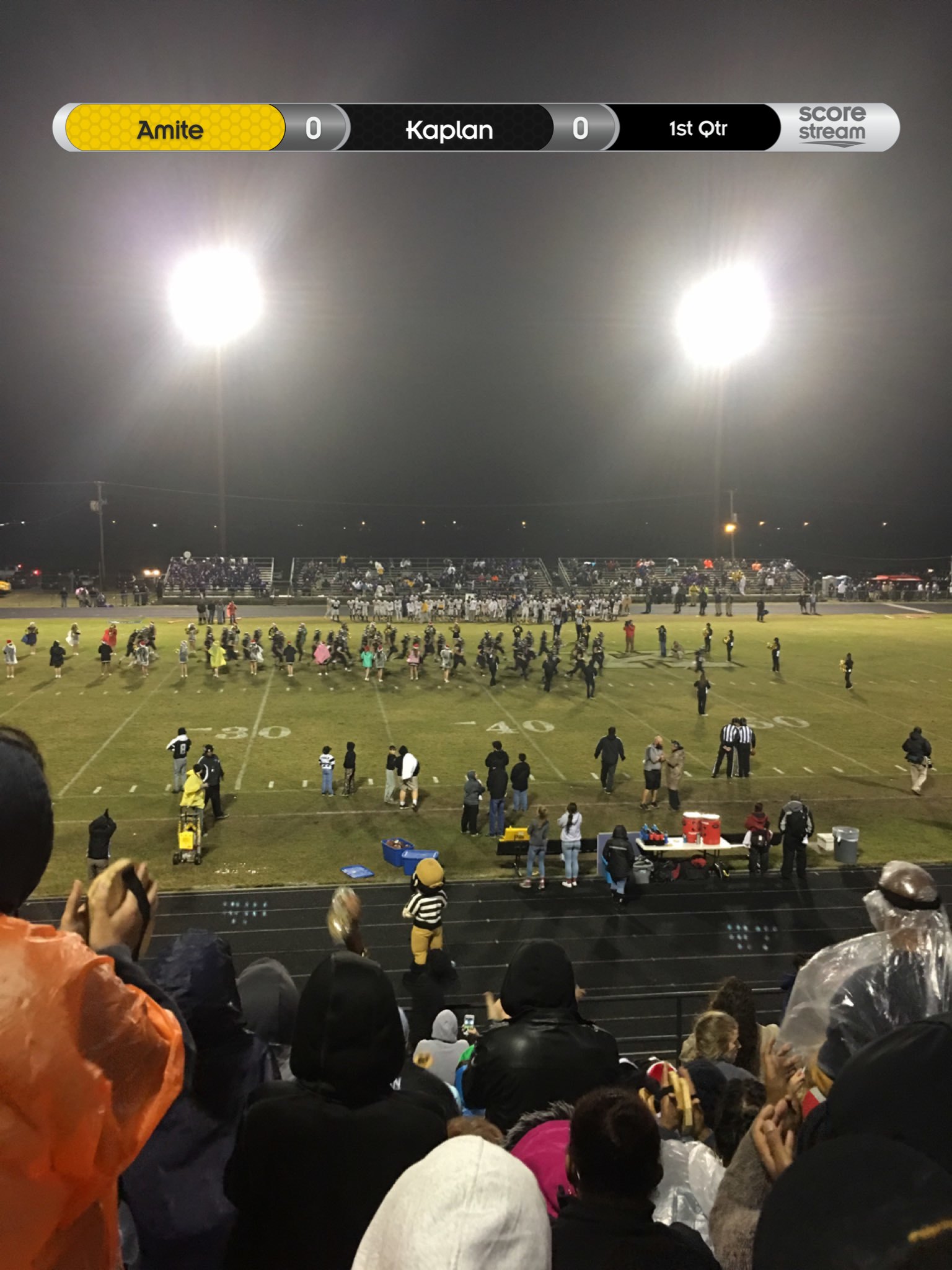 The Amite Warriors defeat the Kaplan Pirates 20 to 12 ScoreStream