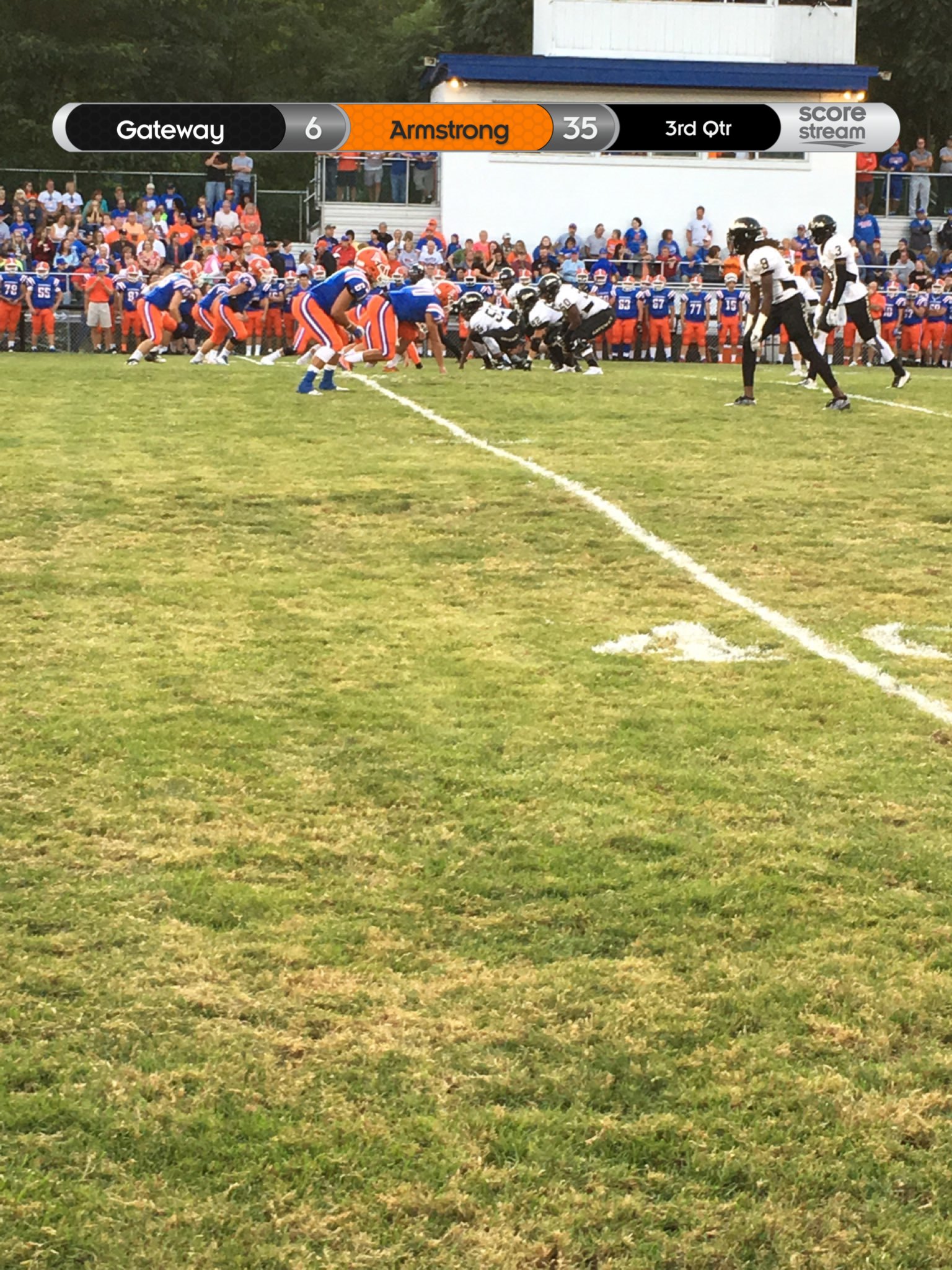 The Armstrong River Hawks defeat the Gateway Gators 35 to 21 ScoreStream