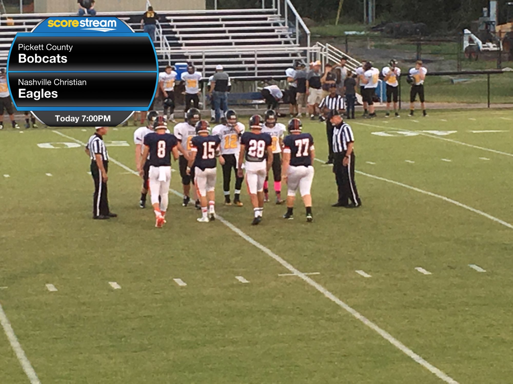 The Nashville Christian Eagles defeat the Pickett County Bobcats 69 to