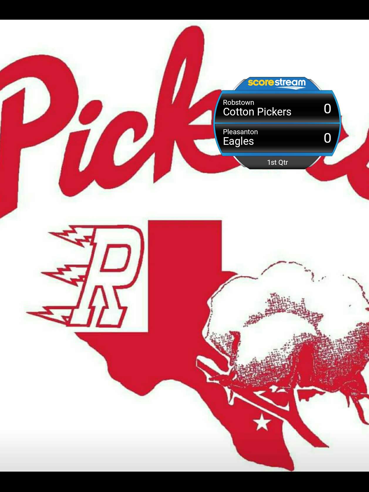 The Pleasanton Eagles defeat the Robstown Cotton Pickers 33 to 13