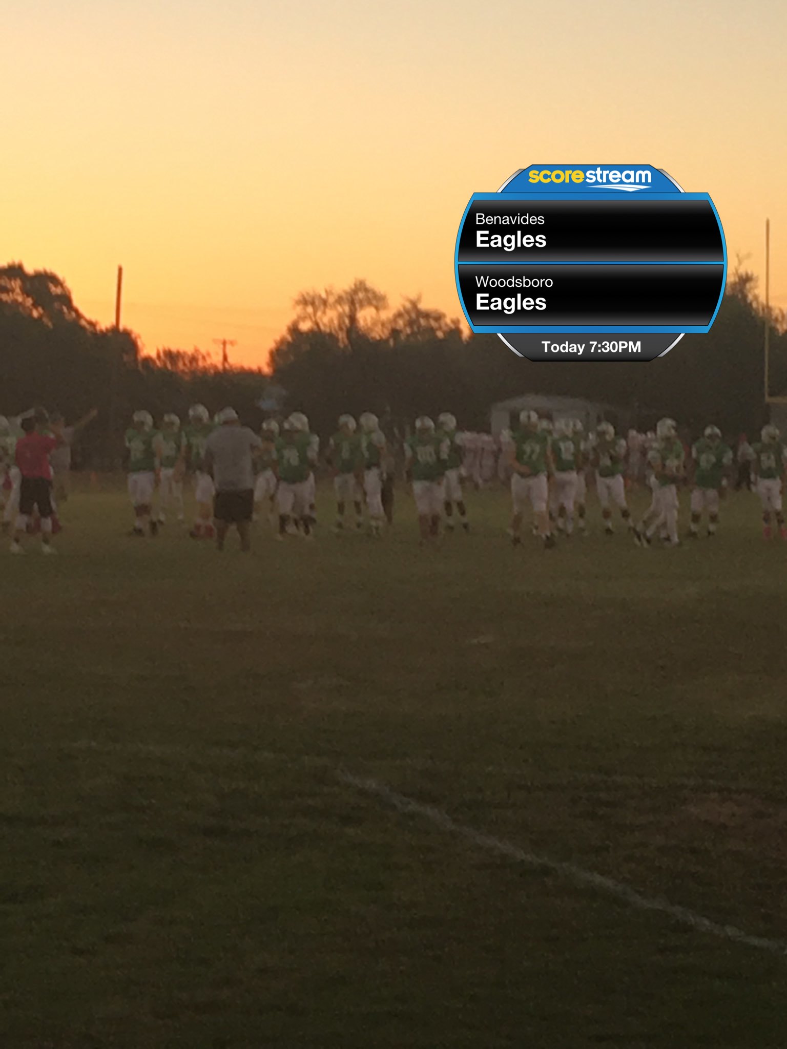 The Benavides Eagles defeat the Woodsboro Eagles 27 to 14 ScoreStream