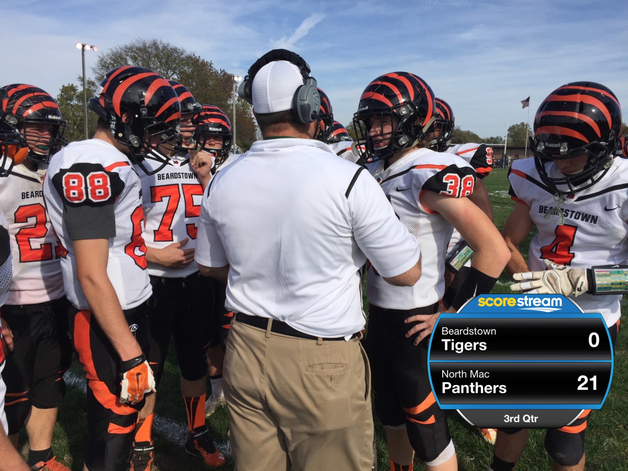The North Mac Panthers defeat the Beardstown Tigers 35 to 7 ScoreStream