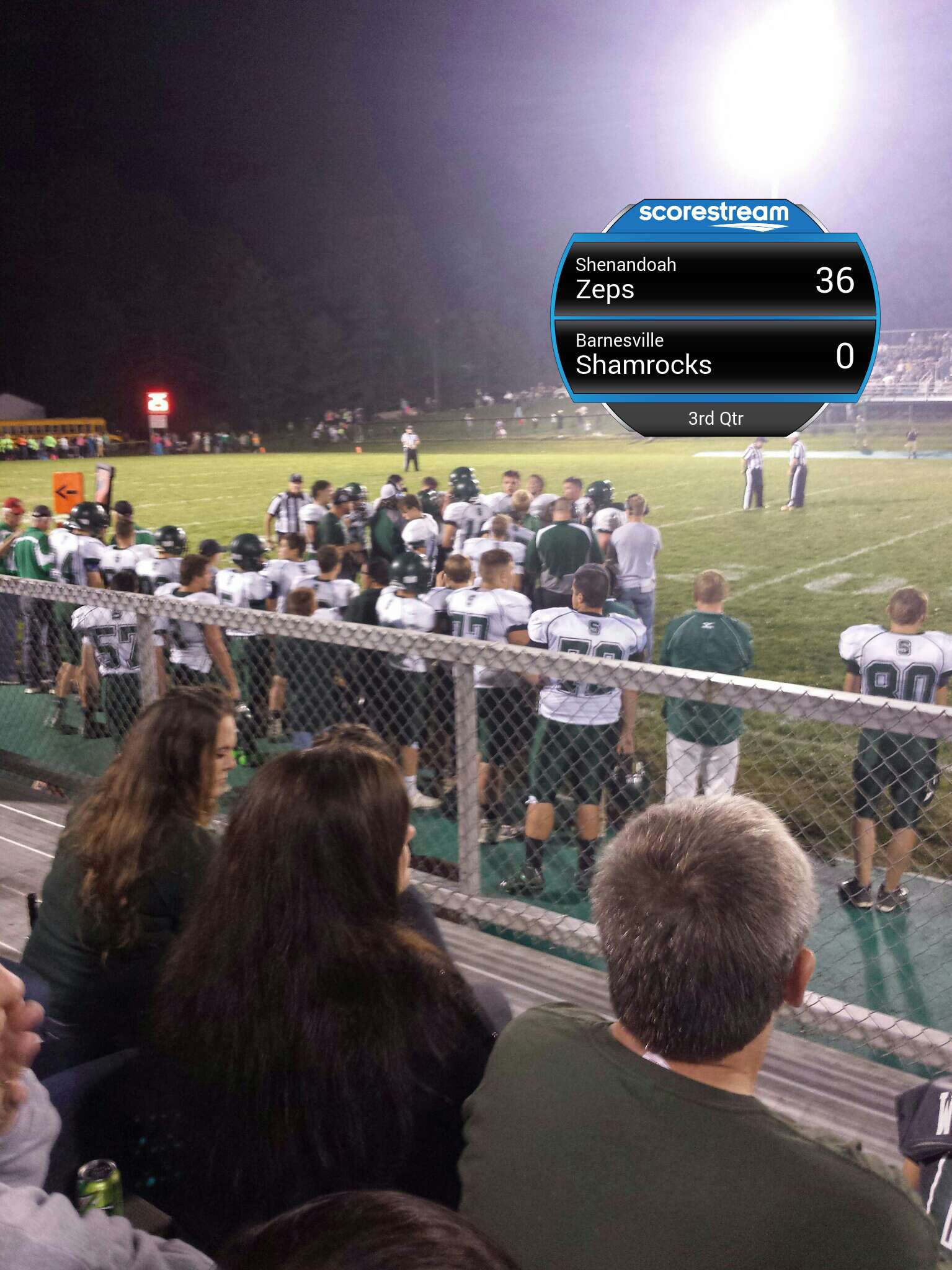 The Shenandoah Zeps defeat the Barnesville Shamrocks 42 to 0 ScoreStream