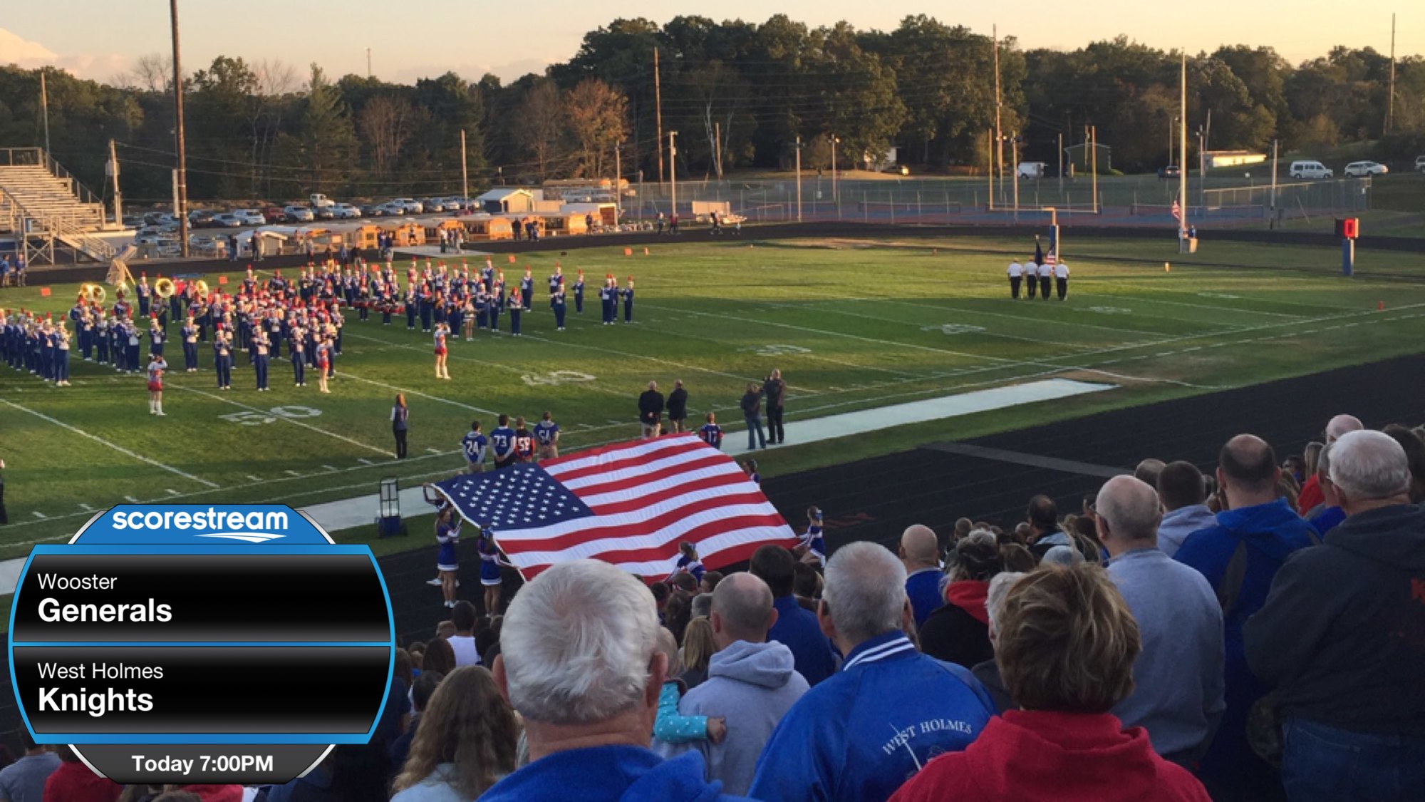 The Wooster Generals defeat the West Holmes Knights 55 to 20 ScoreStream