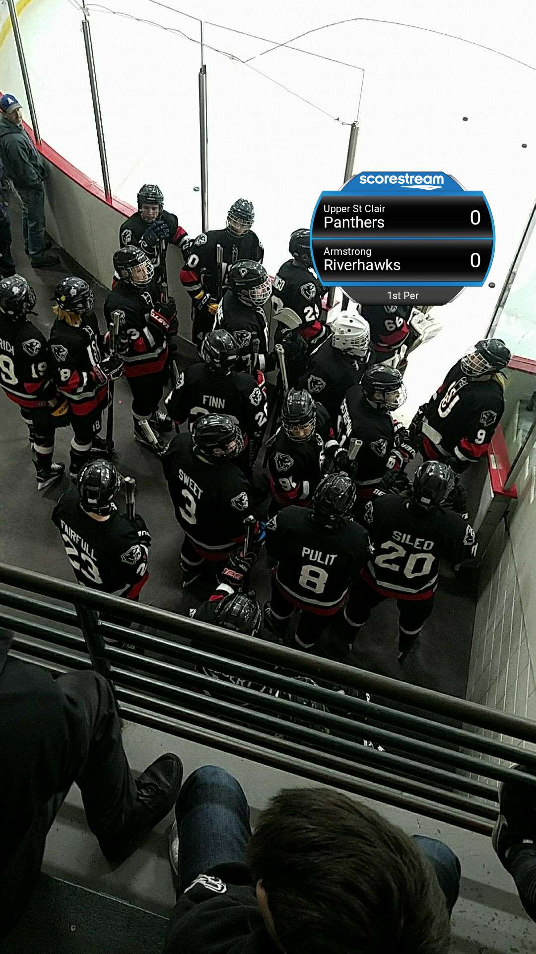 The Armstrong River Hawks defeat the Upper St Clair Panthers 11 to 4