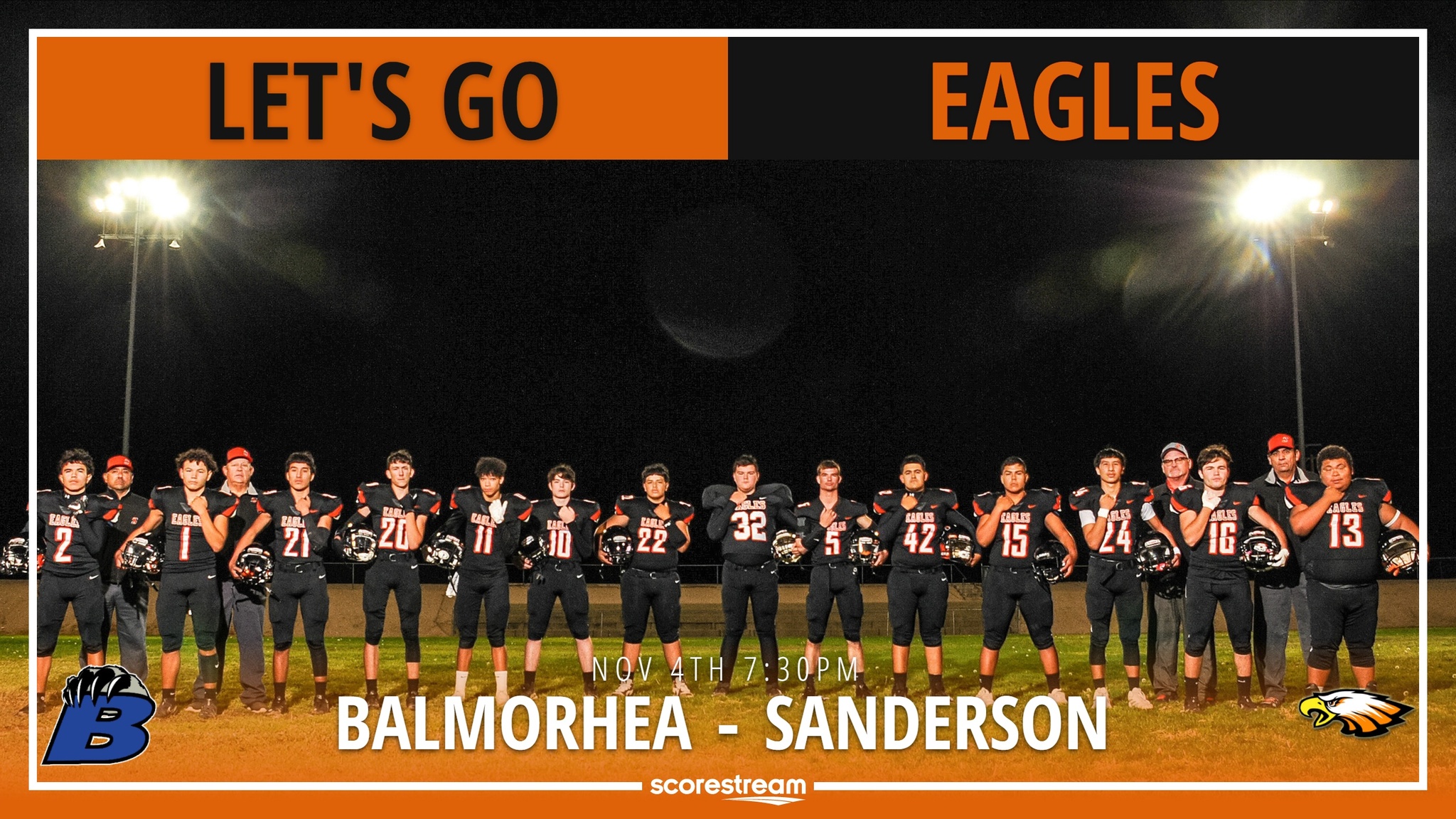 The Balmorhea Bears defeat the Sanderson Eagles 52 to 6 ScoreStream