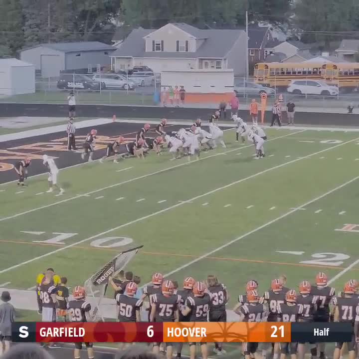 The Hoover Vikings defeat the Garfield Golden Rams 40 to 6 ScoreStream