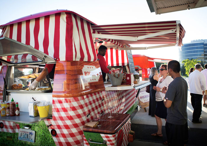 Mobile Mavens Picnic Box - Food Trailer Schedule - Sandwiches - Food