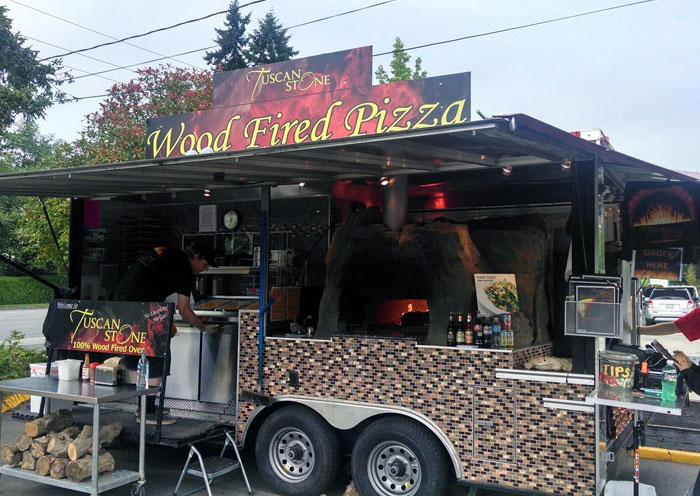 Tuscan Stone Wood Fired Pizza - Food Truck Schedule - Pizza - Food