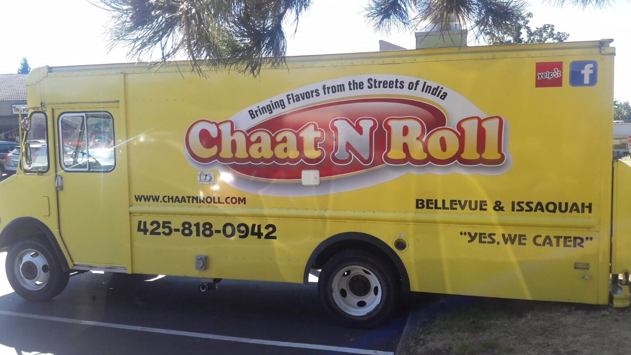CHAAT N ROLL Food Truck Schedule Indian, Halal, Vegetarian Food
