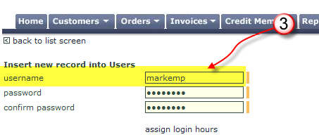 Username Field