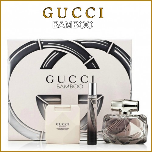 gucci bamboo 3 pc gift set