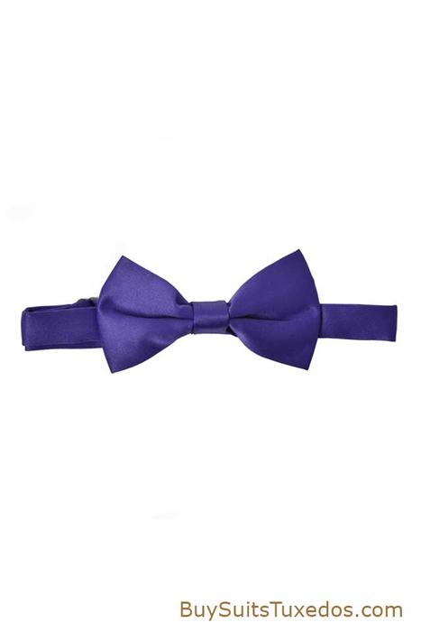 Purple Boys Bowtie