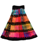 Rayon Multi Tie Dye Long Skirts Wholesale (KTP2138) image 1