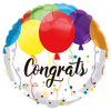 18" Congratulations Mylar Balloons image 2